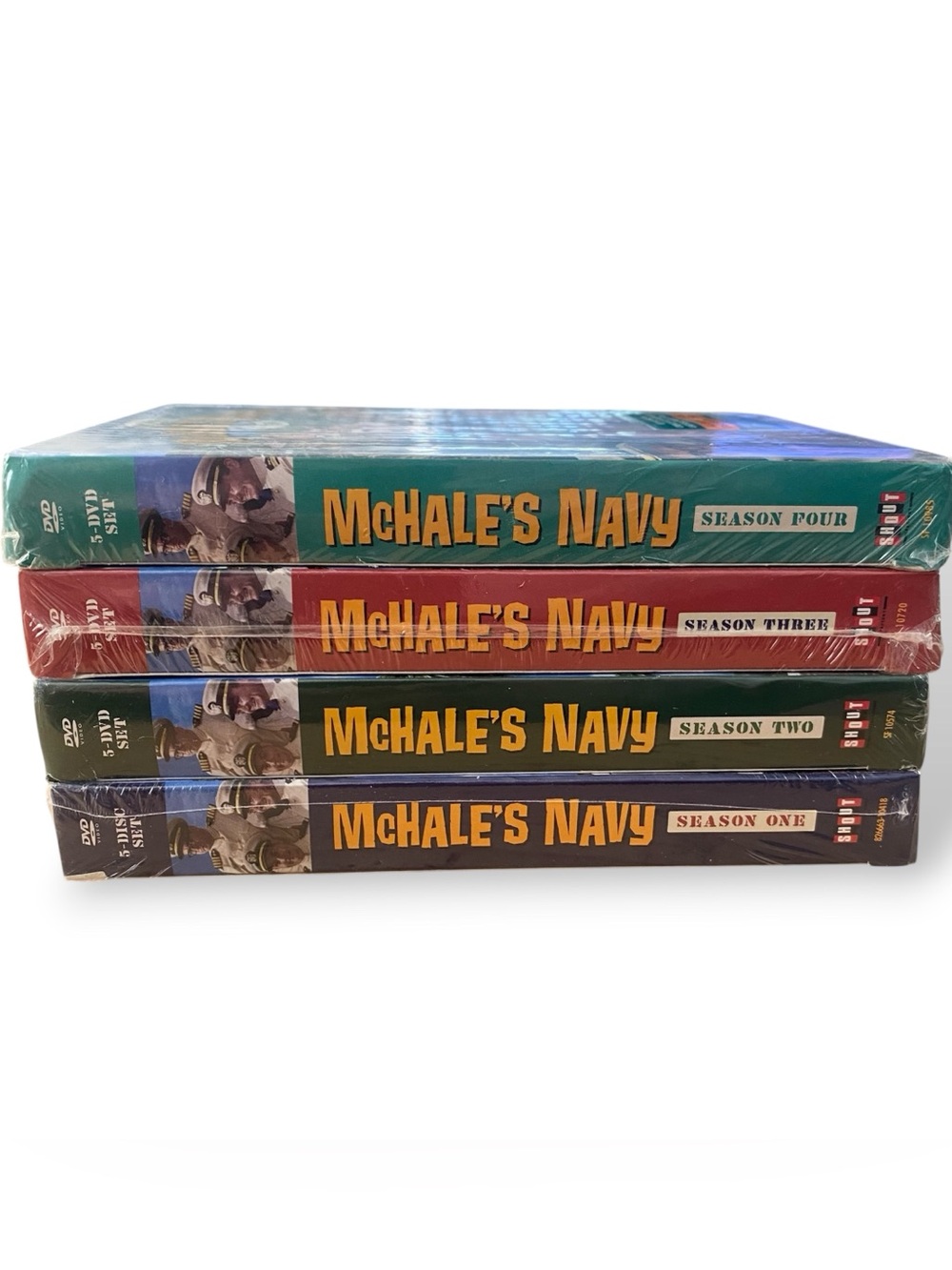 McHale's Navy DVD Complete Series Seasons 1–4 Lot Shout Factory Sealed New